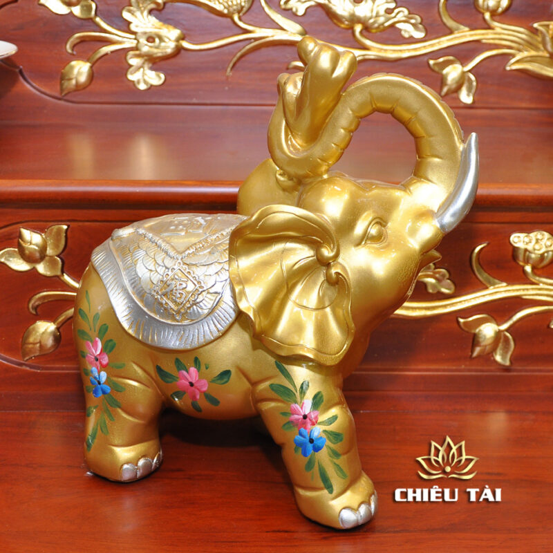 Bộ Bàn Thờ Thần Tài Thổ Địa Ba Gian Sứ Trắng Viền Vàng “Thái Hòa Hưng Vượng”, KT 153*127*189cm - Ảnh 24