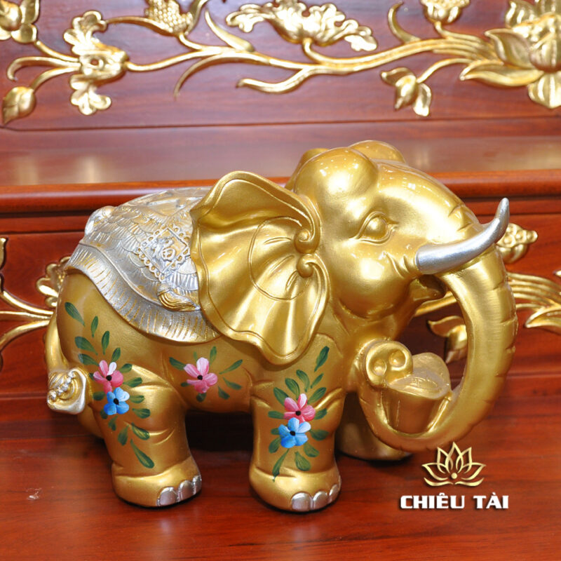 Bộ Bàn Thờ Thần Tài Thổ Địa Ba Gian Sứ Trắng Viền Vàng “Thái Hòa Hưng Vượng”, KT 153*127*189cm - Ảnh 25