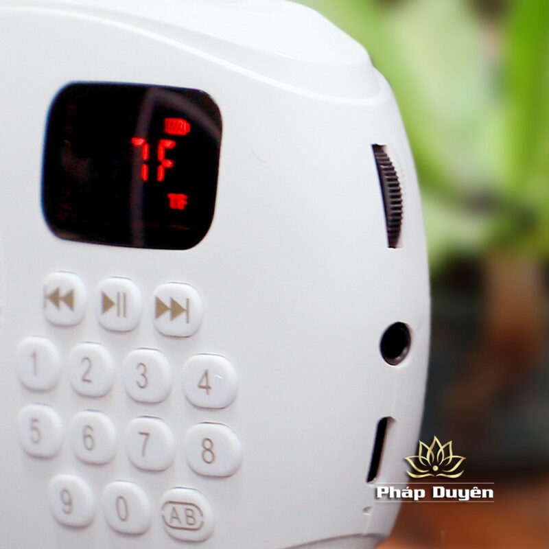 Máy Nghe Pháp Dùng Thẻ Nhớ, Hiệu 912 Màu Trắng - Ảnh 5