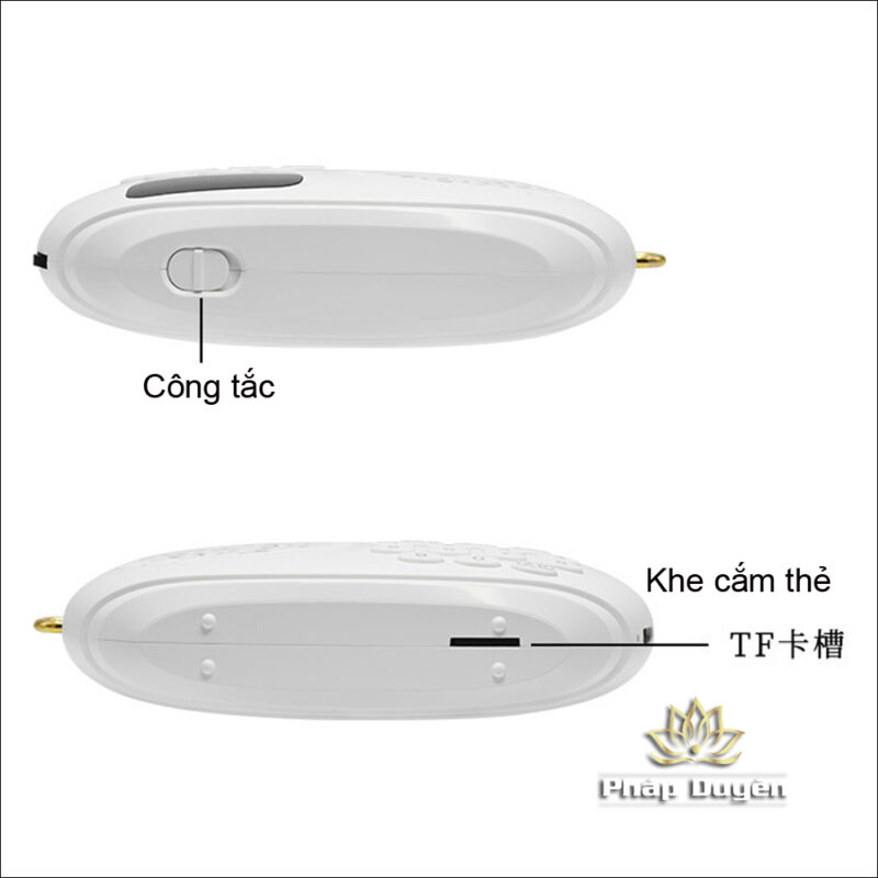Máy Nghe Pháp Dùng Thẻ Nhớ, Hiệu 912 Màu Trắng - Ảnh 7