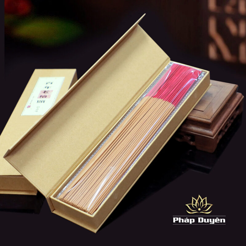 Hương Bách Niên Lão Đàn Cao Cấp, Dài 33cm (200 Que/Hộp) - Ảnh 2