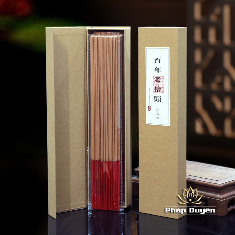 Hương Bách Niên Lão Đàn Cao Cấp, Dài 33cm (200 Que/Hộp) - Ảnh 4