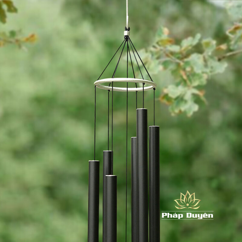 Chuông Gió Đen AT56BK/SV, Dài 140cm | 165cm - Ảnh 2