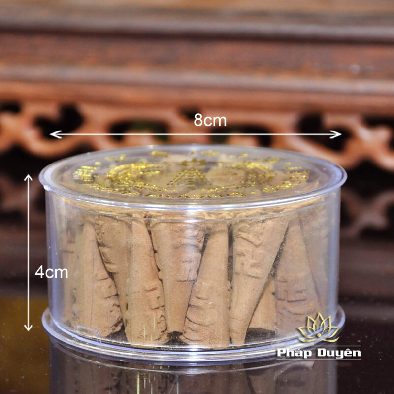 Hương Trầm Nụ (Trầm Viên) Nguyên Chất Chữ Vạn, Hộp Mika 40 viên - Ảnh 5