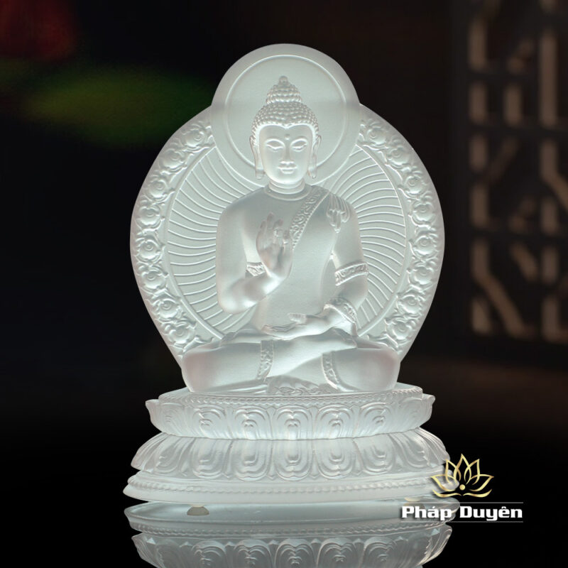 Bộ Tượng Thất Phật Dược Sư Lưu Ly 7 Màu, Cao 17cm - Ảnh 12