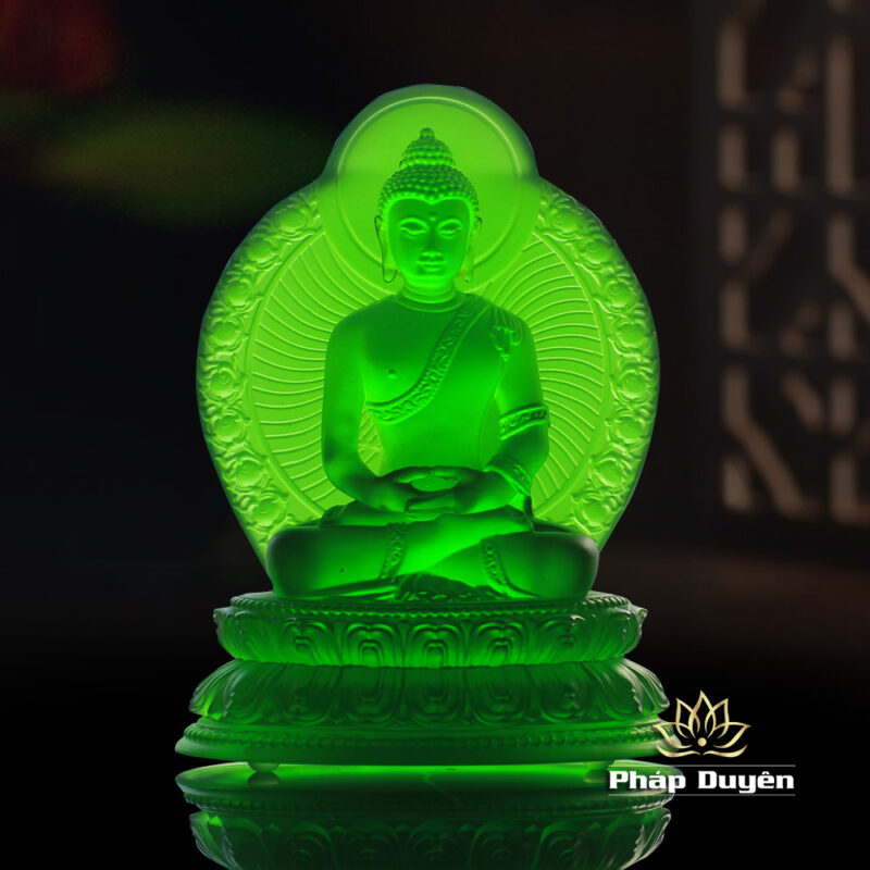 Bộ Tượng Thất Phật Dược Sư Lưu Ly 7 Màu, Cao 17cm - Ảnh 22