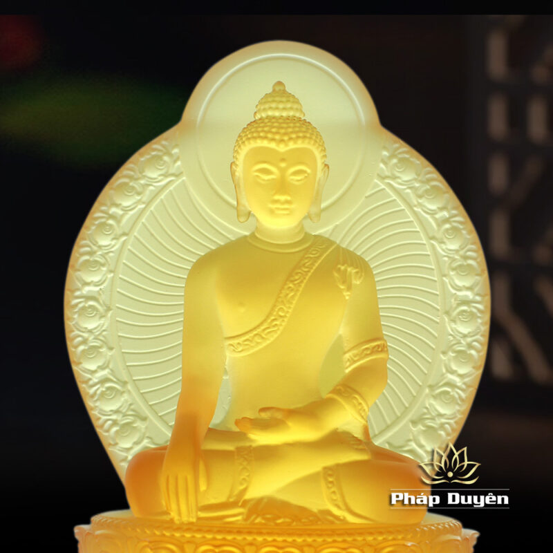 Bộ Tượng Thất Phật Dược Sư Lưu Ly 7 Màu, Cao 17cm - Ảnh 4
