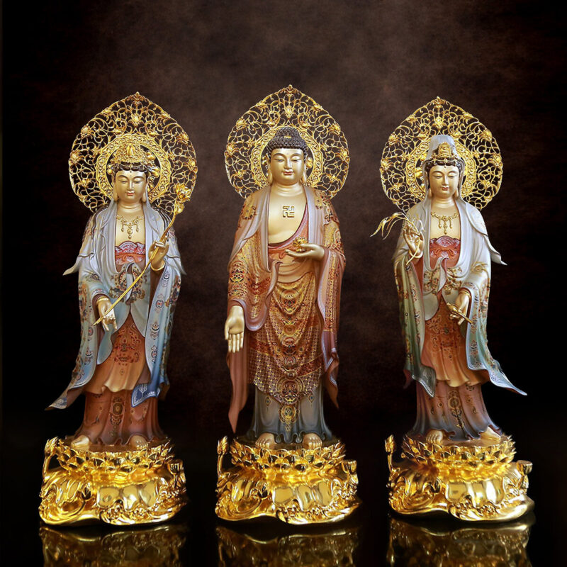 Ý Nghĩa Thờ Tượng Tây Phương Tam Thánh - ảnh 1