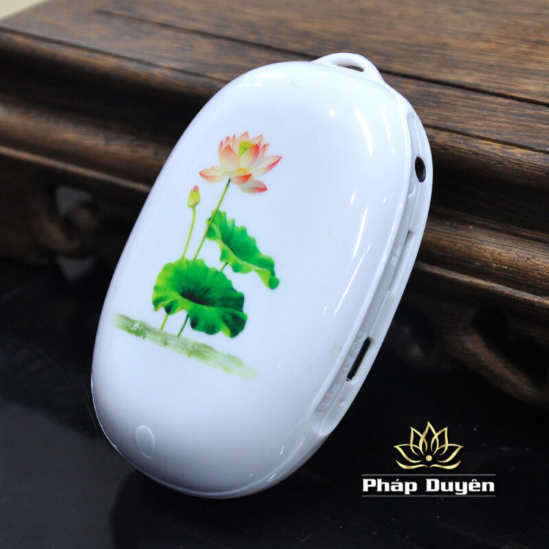 Máy Nghe Pháp Lá Bồ Đề Có Nút Chọn Bài Trắng - Ảnh 4