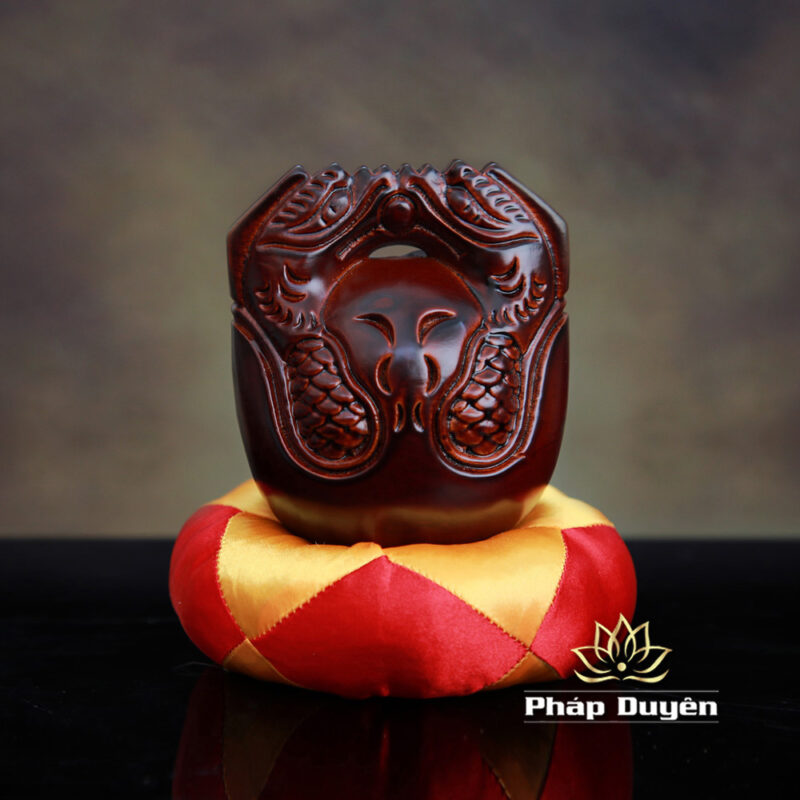 Mõ Gỗ Thảo Hoa Lê Nâu, Nhiều Kích Thước - Ảnh 5
