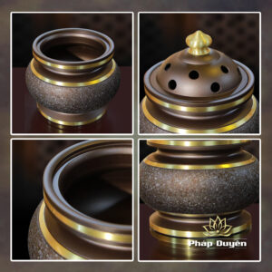 Alternative view of Lư Đồng Đen Sần, Size 4.5#