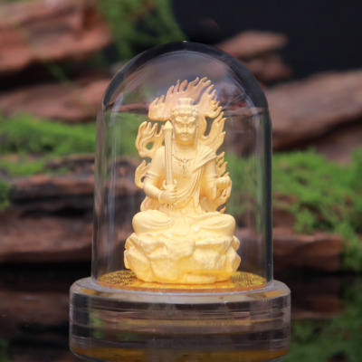 Tượng Để Xe Hình Bất Động Minh Vương, Cao 9.5cm