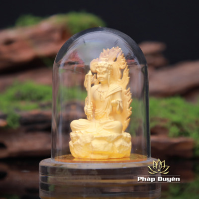 Alternative view of Tượng Để Xe Hình Bất Động Minh Vương, Cao 9.5cm