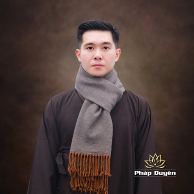 Alternative view of Khăn Quàng Giác Tâm - Pháp Phục Mùa Đông Quý Thầy, Cư Sĩ