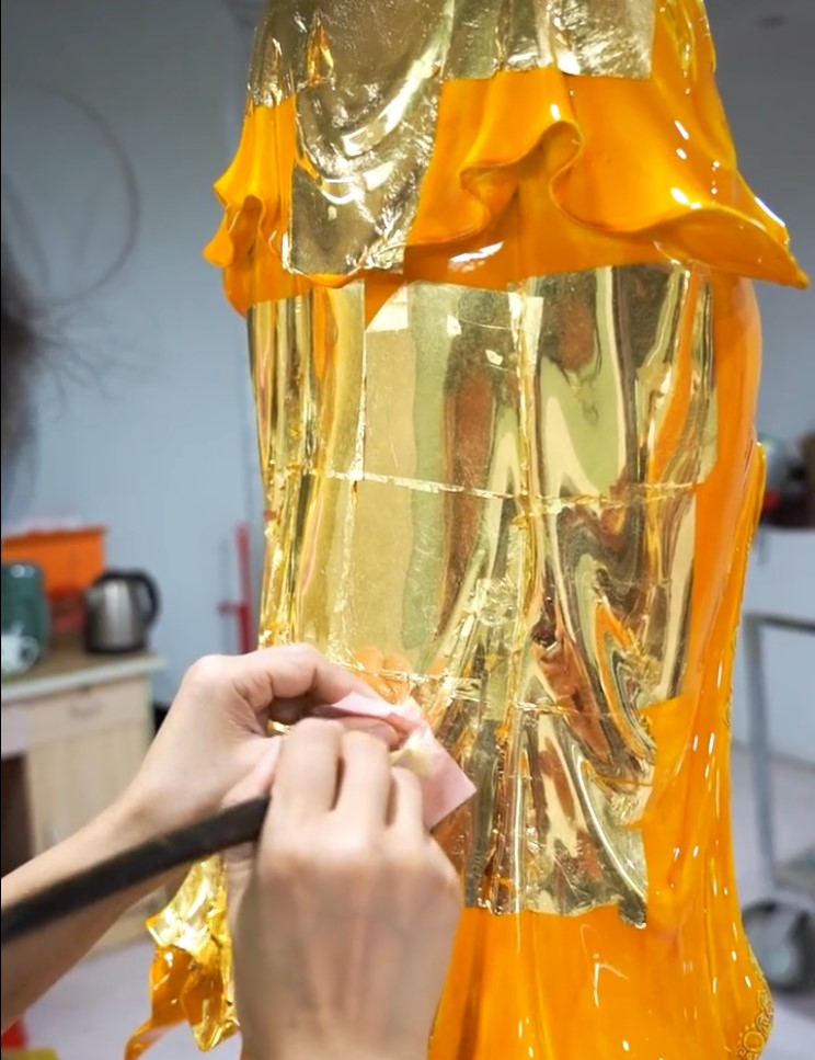 Quy Trình Chế Tác Tượng Đồng King Copper - ảnh 23