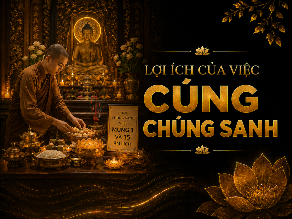LỢI ÍCH CỦA VIỆC CÚNG CHÚNG SINH