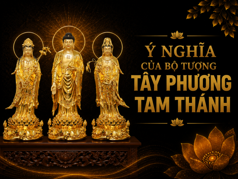 Ý NGHĨA THỜ BỘ TƯỢNG TÂY PHƯƠNG TAM THÁNH - ảnh 7
