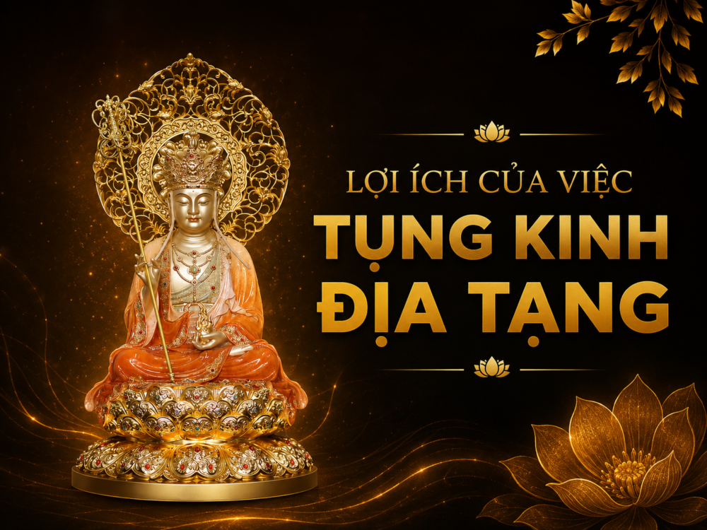 LỢI ÍCH CỦA VIỆC ĐỌC TỤNG KINH ĐỊA TẠNG