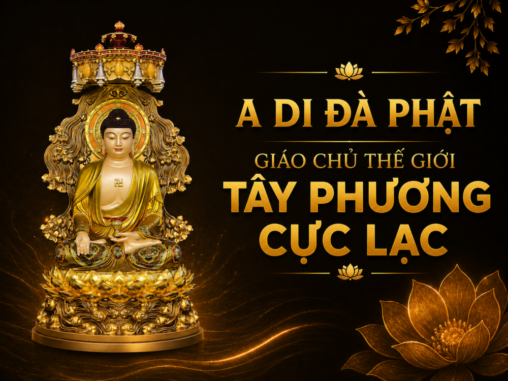 A DI ĐÀ PHẬT – GIÁO CHỦ THẾ GIỚI TÂY PHƯƠNG CỰC LẠC
