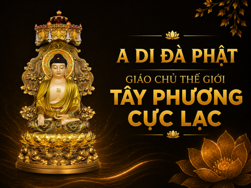 A DI ĐÀ PHẬT - GIÁO CHỦ THẾ GIỚI TÂY PHƯƠNG CỰC LẠC - ảnh 1