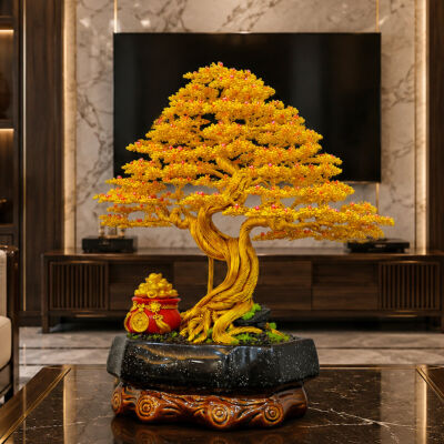 Cây Bonsai Túi Tiền Vàng Size Nhỏ
