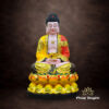 Bộ Tây Phương Tam Thánh Ngồi, Chất Liệu Composit, Cao 38cm - Ảnh 2