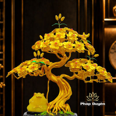 Alternative view of Cây Bonsai Cóc Ngậm Tiền Vàng Size Nhỏ