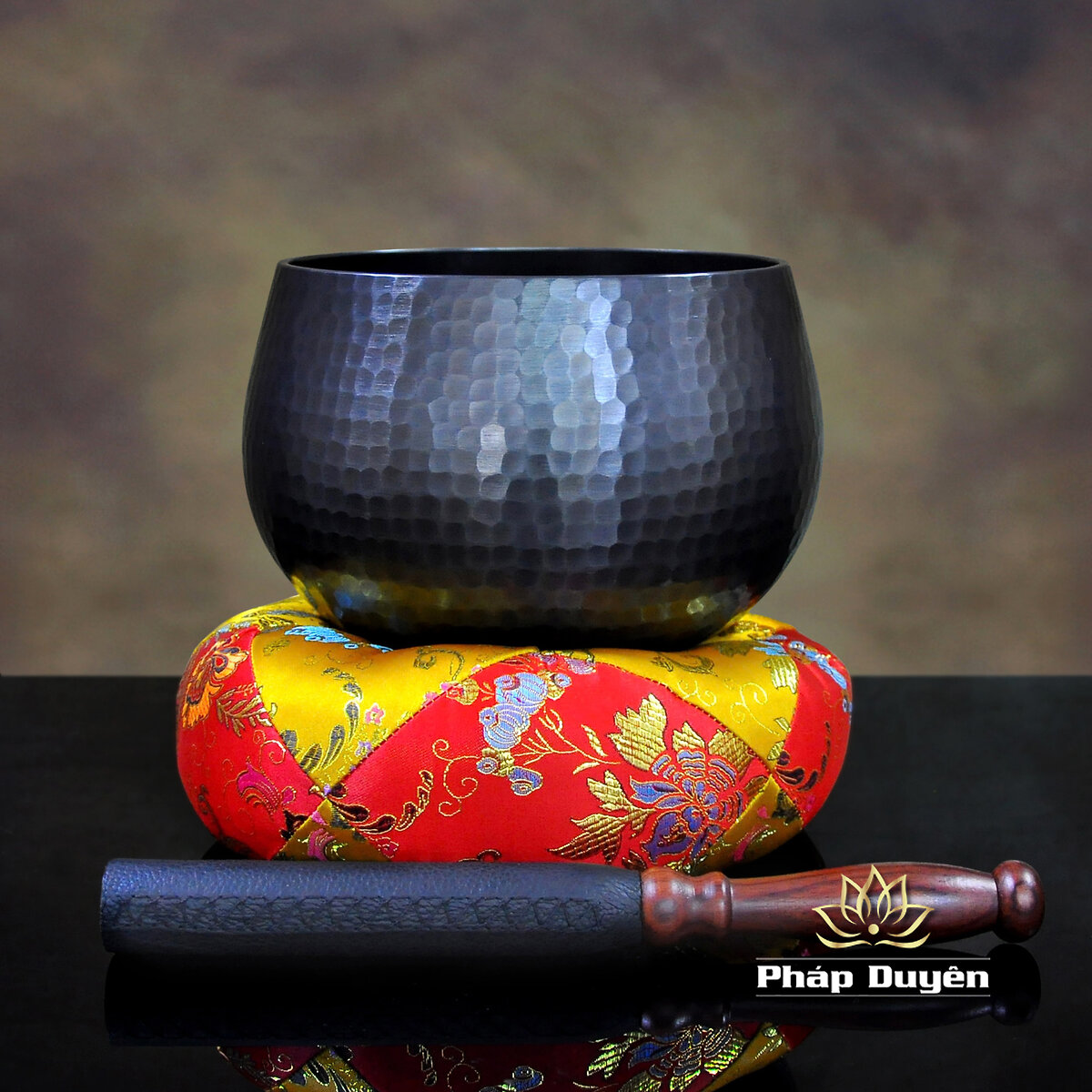 Chuông Đồng Vảy Rồng Sơn Mờ Cao Cấp Hiệp Đại 7 inch, 8.5 inch - ảnh 5