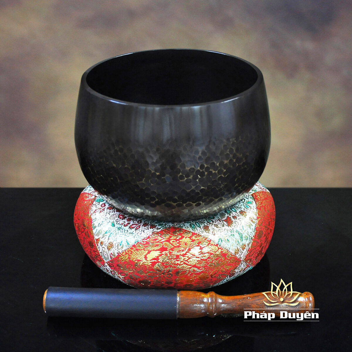 Chuông Đen Vân Vàng 10inch - ảnh 6