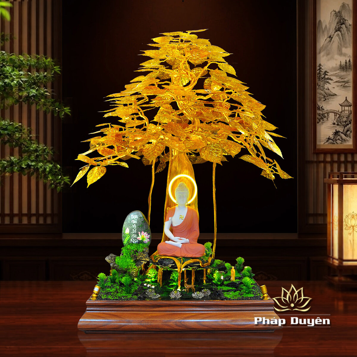 Cây Bonsai Bồ Đề Phật Tọa Thiền Tâm, Size Đại - ảnh 5