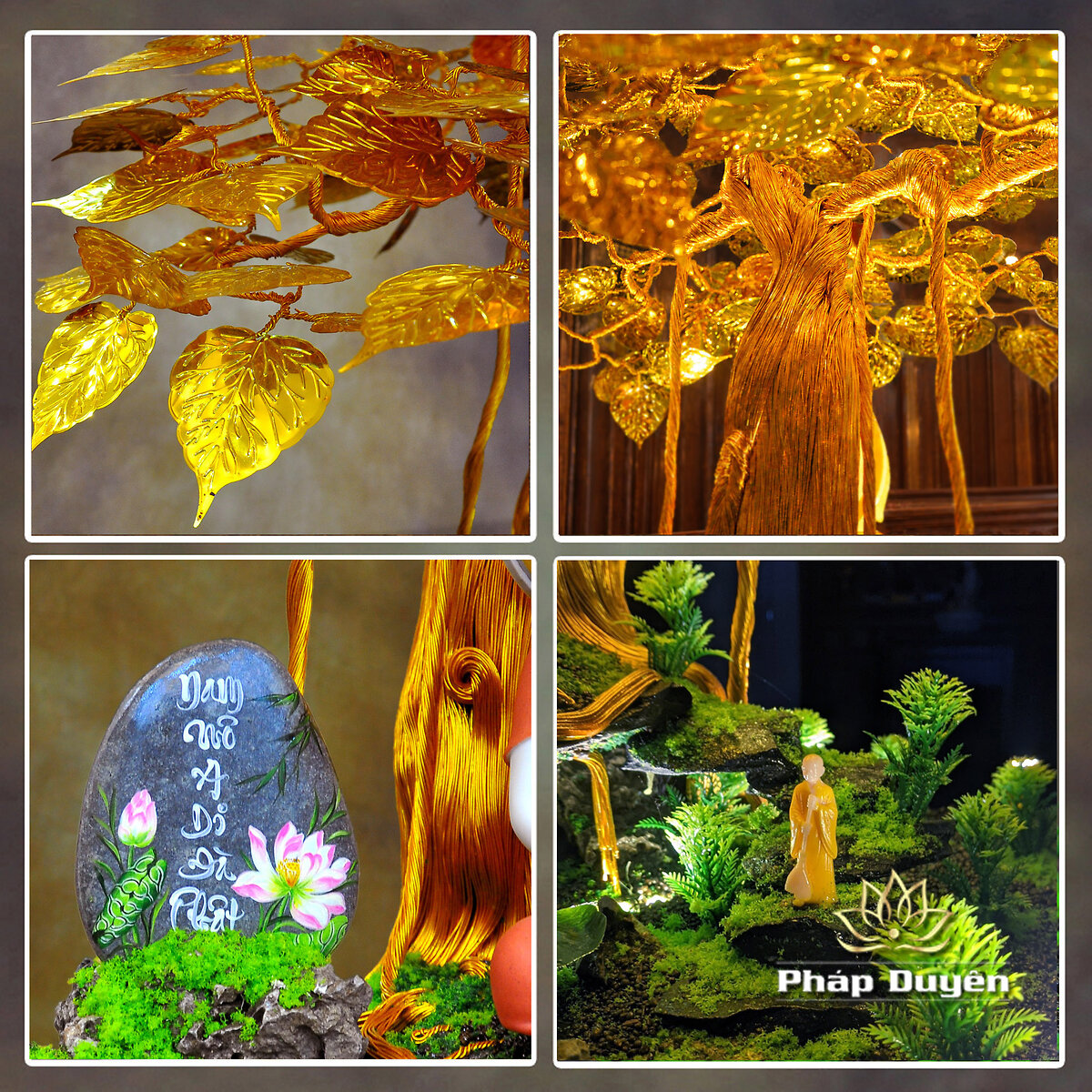 Cây Bonsai Bồ Đề Phật Tọa Thiền Tâm, Size Đại - ảnh 9